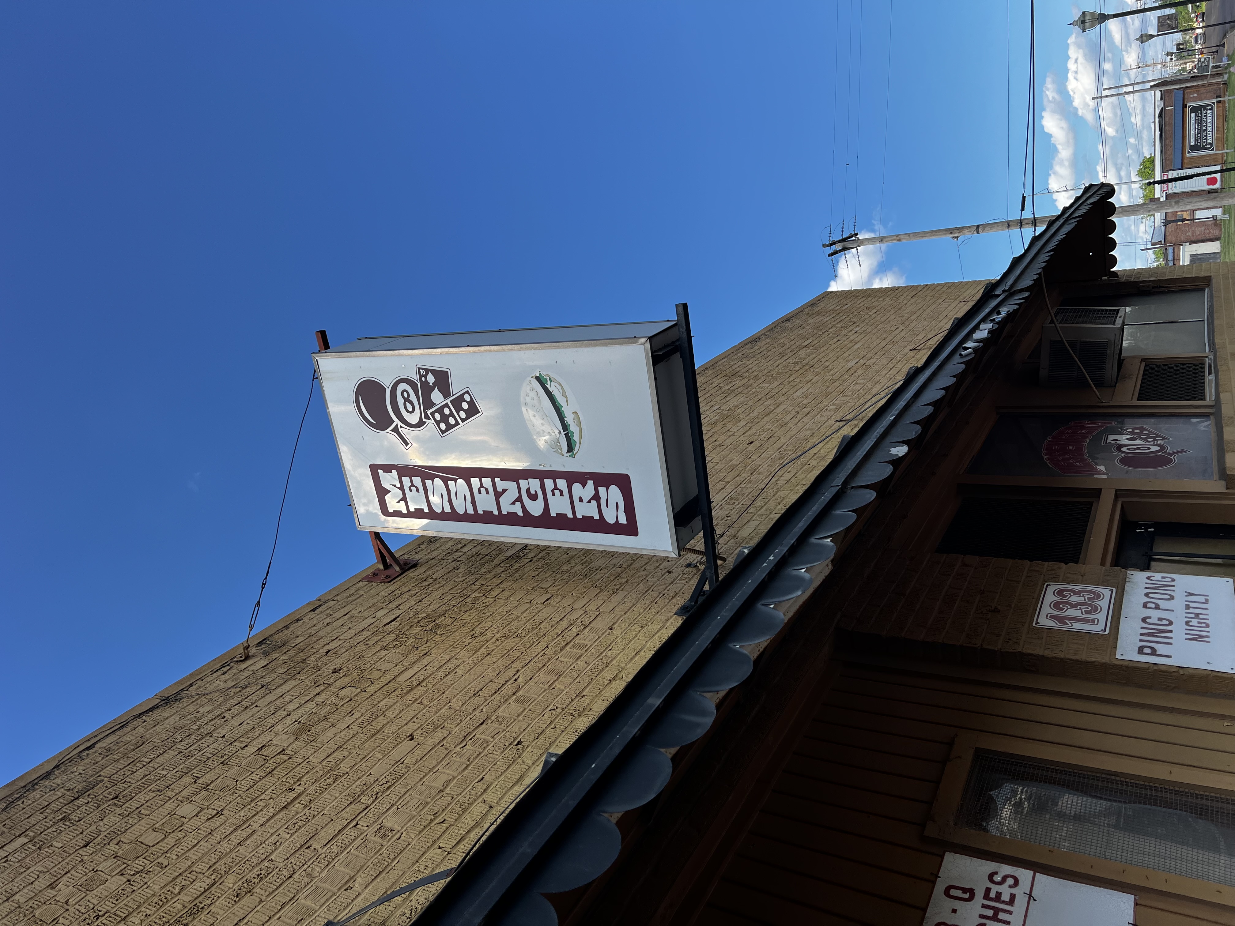 Messenger’s Pool Hall.